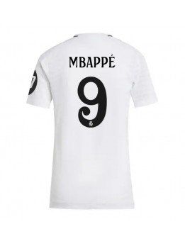 Real Madrid Kylian Mbappe #9 Replika Hemmakläder Dam 2024-25 Kortärmad